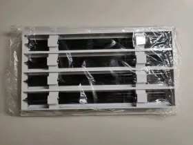 Texas Buildmart 6040156650722 16x8 Modern Ac Vent Cover Decorative Linear Slot Diffuser. No Screws #2