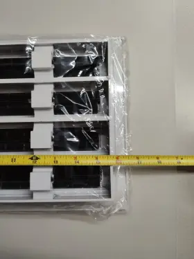 Texas Buildmart 6040156650722 16x8 Modern Ac Vent Cover Decorative Linear Slot Diffuser. No Screws #3