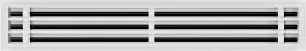 Texas Buildmart 661706507097 36x6 Ac Vent Cover White Standard Linear Slot Diffuser Register Grille #2