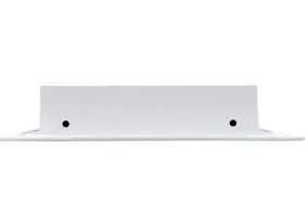 Texas Buildmart 661706507127 22x8 Modern Ac Vent Cover - Decorative White Air Standard Linear Slot Dif #3