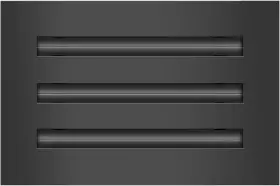 Texas Buildmart 757347322790 10x6 Modern Ac Vent Cover - Decorative White Air Standard Linear Slot Dif