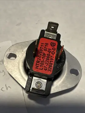 Htr24v69t11 Therm-o-disc 47-22860-01 Furnace Limit Switch L105-10f 326819 T-o-d #3