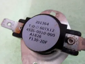 4520-0010-000 Therm-o-disc 60tx12 Furnace Limit Switch Part # T-o-d F130-20f #2