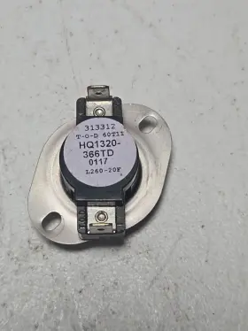 Hq1320-366td Therm-o-disc / 313312 T-o-d60t11 L260-20f Furnace Limit Switch Purp