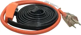 Hc6a Thermwell Products Co. Inc Frost King Automatic Electric Heat Kit Heating Cables 6 Feet Black