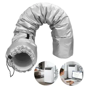Thesiliconvalley 616361652866 Portable Ac Exhaust Hose Insulation Cover Wrap Heat Resistant Sleeve For 5 Inch 5.9