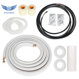 Gm1106640md Thomletha 16 25 50feet 1/4-3/8 Dia. Install Kit For Mini Split Heat Pump Systems
