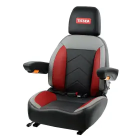 Nldf111 Ticsea Universal Tractor Seat Forklift With Retractable Seatbelt And Ad