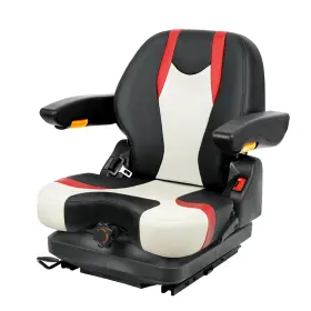 Tyt009 Ticsea Highback Low Suspension Tractor Seat Adjustable Backrest And Slide Rai