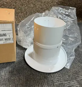 157580 Titus Mixed Flow In-line Duct Ventilation Fan Heavy Duty White