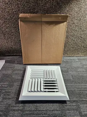 K589069 Titus 15 Inch X Modular Core Directional Adjustable Ceiling Vent Grille