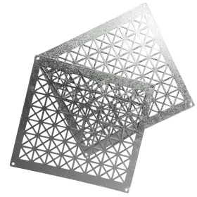 950-8304 Tjernlund 080956956781 Underaire Steel Crawl Space Vent Diamond Pattern 18 Inch X 10 S