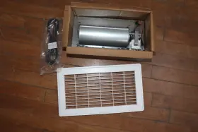 Rb12x6w Tjernlund Register Fits 15 Inch X 7.1 6 In White Booster Fan