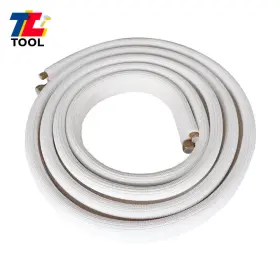 Tl4592224 Tool Library 16ft 1/4inch -1/2inch Dia. Air Conditioning Cooling Connection Pipe Install Kit