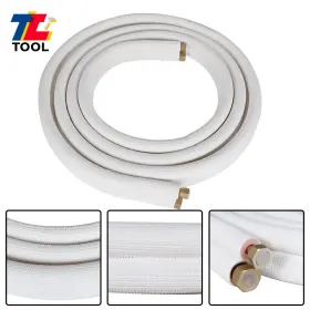 Tl4592390 Tool Library 16 Feet 3/8 Inch - 5/8 Dia. Air Conditioning Cooling Connection Pipe Install Kit