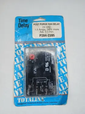 P284-2395 Totaline Protection Time Delay On Break Relay New Hvac 24v