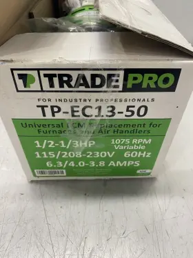 Tp-ec13-50 Trade Pro Tradepro Replacement Motor For Furnace And Air Handlers