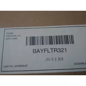 208277 Trane Bayfltr321 Washable Filter For 21 Inch Cabinet Upflow Only #3