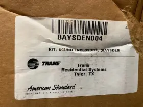 Baysden004 Trane Sound Blanket Enclosure