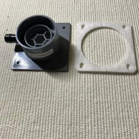 D346805p01 Trane Furnace Flange With Gasket For 2 Inch Pvc