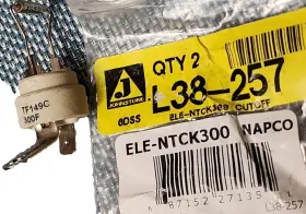 Ntck300 Trane L38-257 Oem Johnstone American Standard Furnace Microtemp Fuse Cut/off