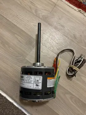 Mot19028 Trane 120v 1/8hp 1050rpm Motor
