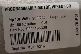 Mot19316 Trane Oem Us Motors Ecm Module Hvac Usa Seller Free Shipping #2