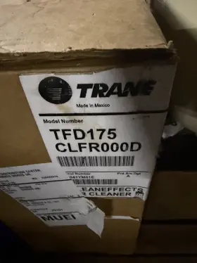 Tfd175clfr000d Trane Air Cleaner Clean Effects Filter