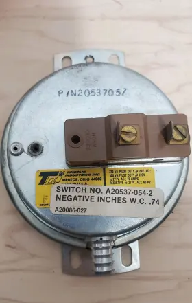 20537-054 Tridelta Trane Furnace Air Pressure Switch Swt0900