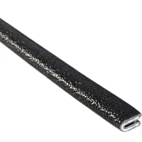 Trim-lok 077348867114 Edge Fits 1/16 Inch 3/8 Leg Length 25 Black Peb
