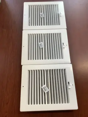 102mp Truaire New 3pk 10 Inch X 8 Air Vent Cover Abs Plastic White B115