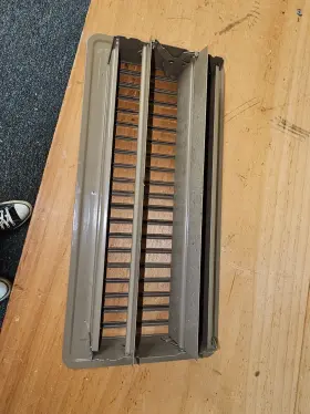 Truaire 150mb/04x10 Floor Registes 4-inch X 10-inch Brown Box Of 10- Used But In Excellent Shape #2