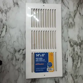 H17014x06 Truaire 329955 S Smoothglide 14 Inch X6 Return Air Grille For Sidewall And Ceiling