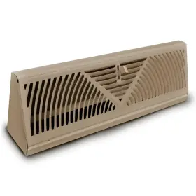 Truaire 445042998992 15 Inch Steel Brown Baseboard Diffuser Supply