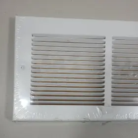 499319 Truaire Baseboard Return Air Grille 30 X 6 Smooth Glide High Flow One Way White #3