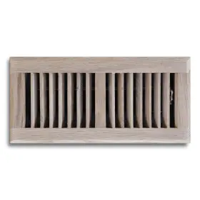 Truaire 803492202057 C168-ouf 04x12 Duct Opening Measurements Solid Oak Floor Grille 4-inch By 12
