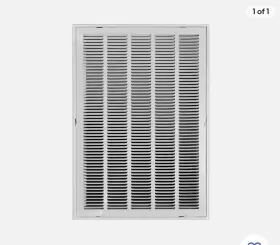 90725a3 Truaire 20 Inch X 30 White Return Air Filter Grille Hvac New In Box Metal