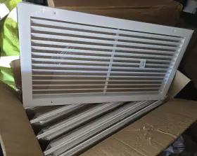 A270 Truaire 24x12 Aluminum Return Air Grille. Case Of 10