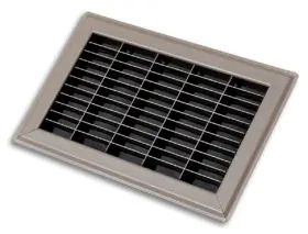 C154r10x14 Truaire 10 Inch H X 14 W 1-way Powder Coat Brown Steel Floor Grille