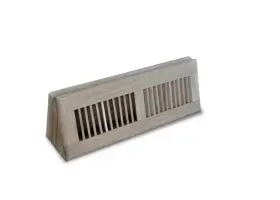 H168obu15 Truaire 15 Inch Wood Oak Baseboard Unfinished Diffuser