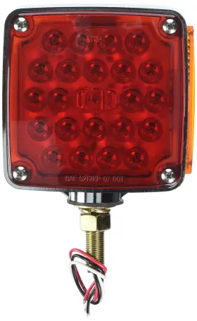 2756 Truck-lite 735111169468 Double Face Pedestal Lamp
