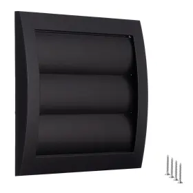 Nd10za Turvent 4 Inch Dryer Vent Cover Outside - Abs Plastic Hvac Air Vents For Exterior Wa