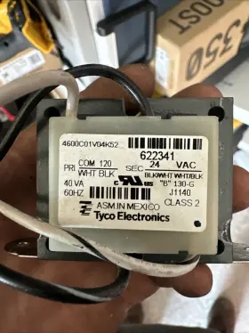 4600c01v04k52 Tyco Electronics 622341 Furnace Transformer Tested