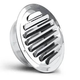 Uenhoy211007-006 Uenhoy 6 Inch Round Vent Cover Stainless Steel Air Vents Soffit Louver G