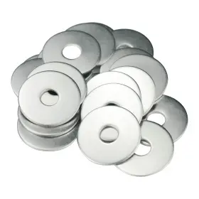 Q60654ap20 Unifizz 20pcs M8 Washers X 30mm Penny A2 304 Stainless Steel Fl