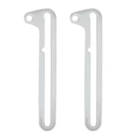 A8007ss United Pacific Polished Stainless Steel Windshield Swing Arms For 1928-31 Ford Model A Pair