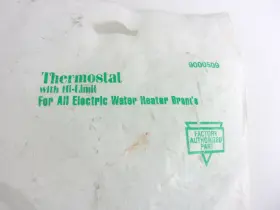 9000509 Universal Thermostat With Hi-limit 6 Pole