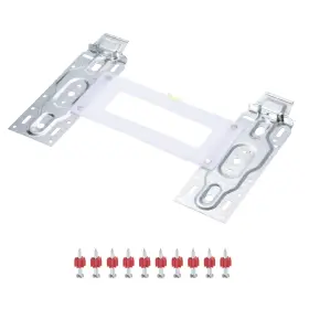 Uxcell 601968573362 1pack Air Conditioner Wall Mount Bracket Internal Unit Hanging Plate Board