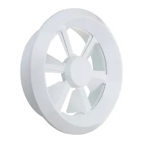 Uxcell 678202249598 10 Inch Round Rotating Air Vent Abs Ceiling Diffuser Grill Cover