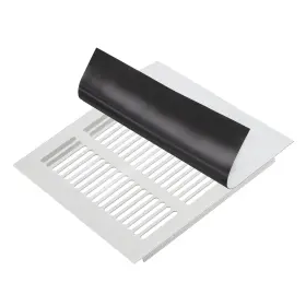 Uxcell 679134858506 7.9 Inch X Magnetic Vent Cover Floor Wall Air Registers White